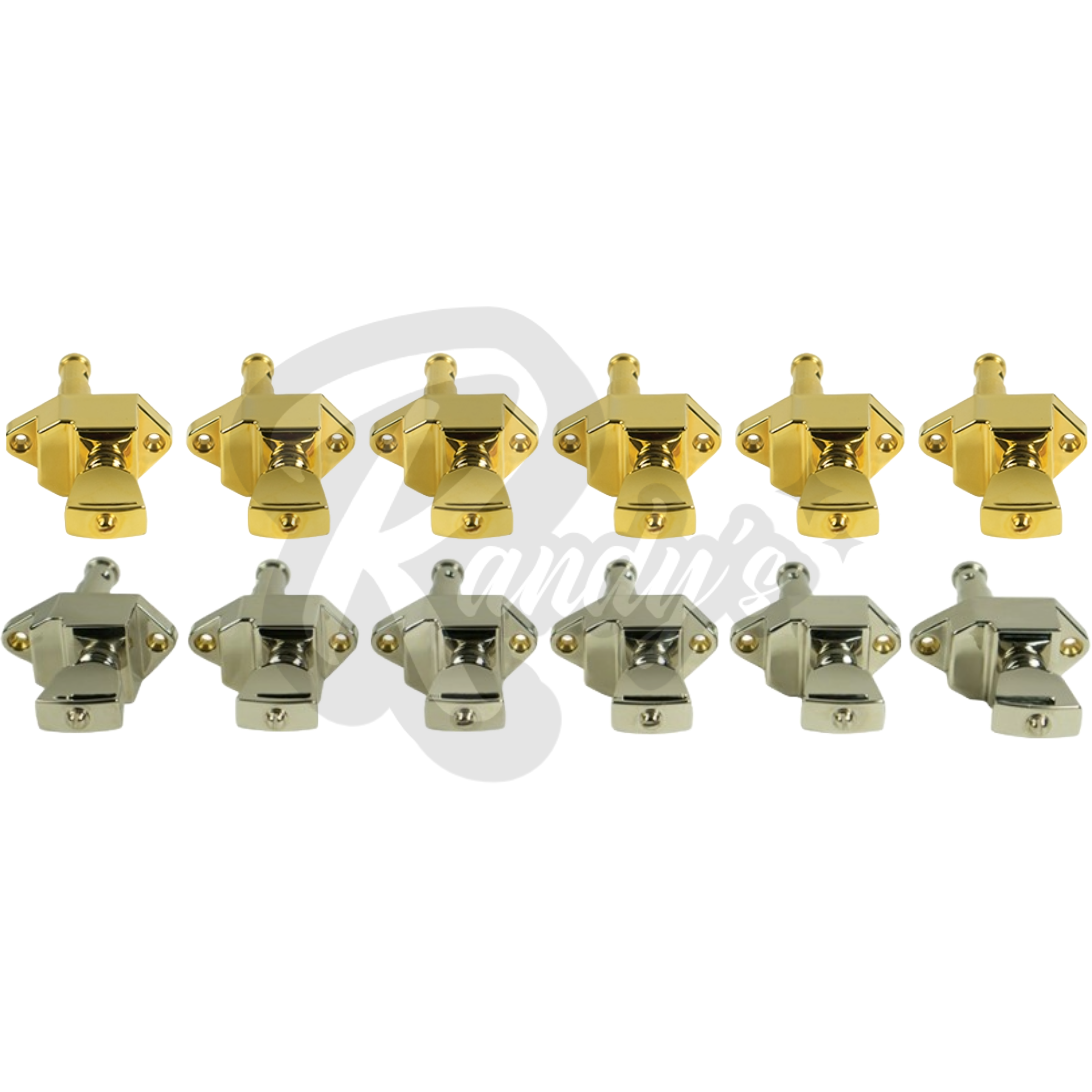 Firebird® "Banjo" Tuners (Vintage Diecast Series) 6-In-Line - Fits Gibson® CLOSEOUT Randy's LLC