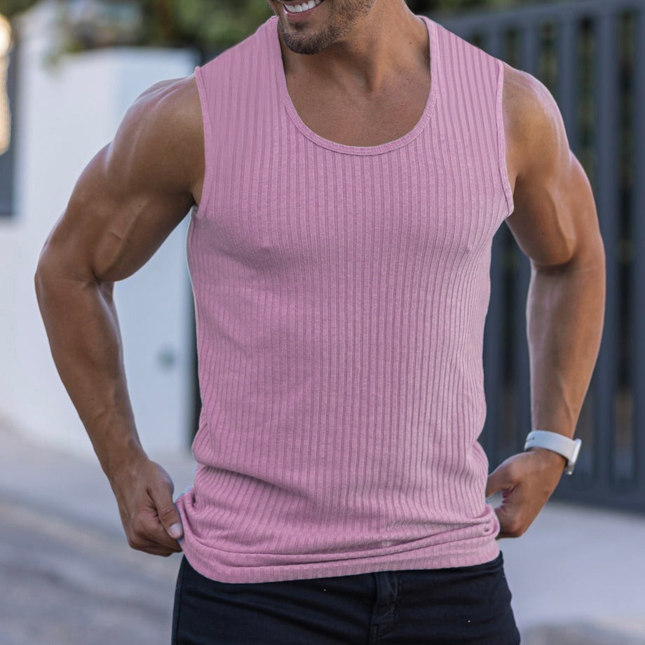 Knitted Summer Tank Gentleman.Clothing