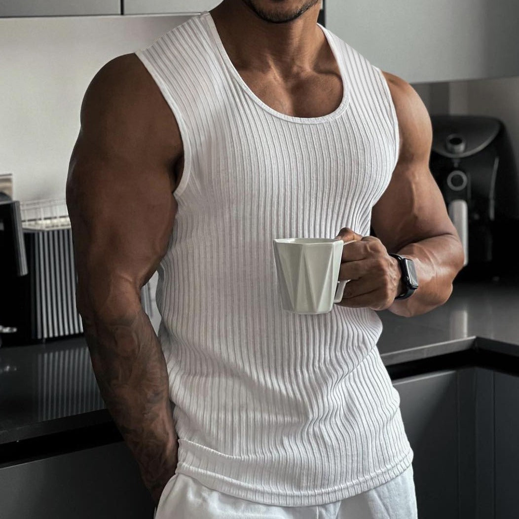 Knitted Summer Tank Gentleman.Clothing