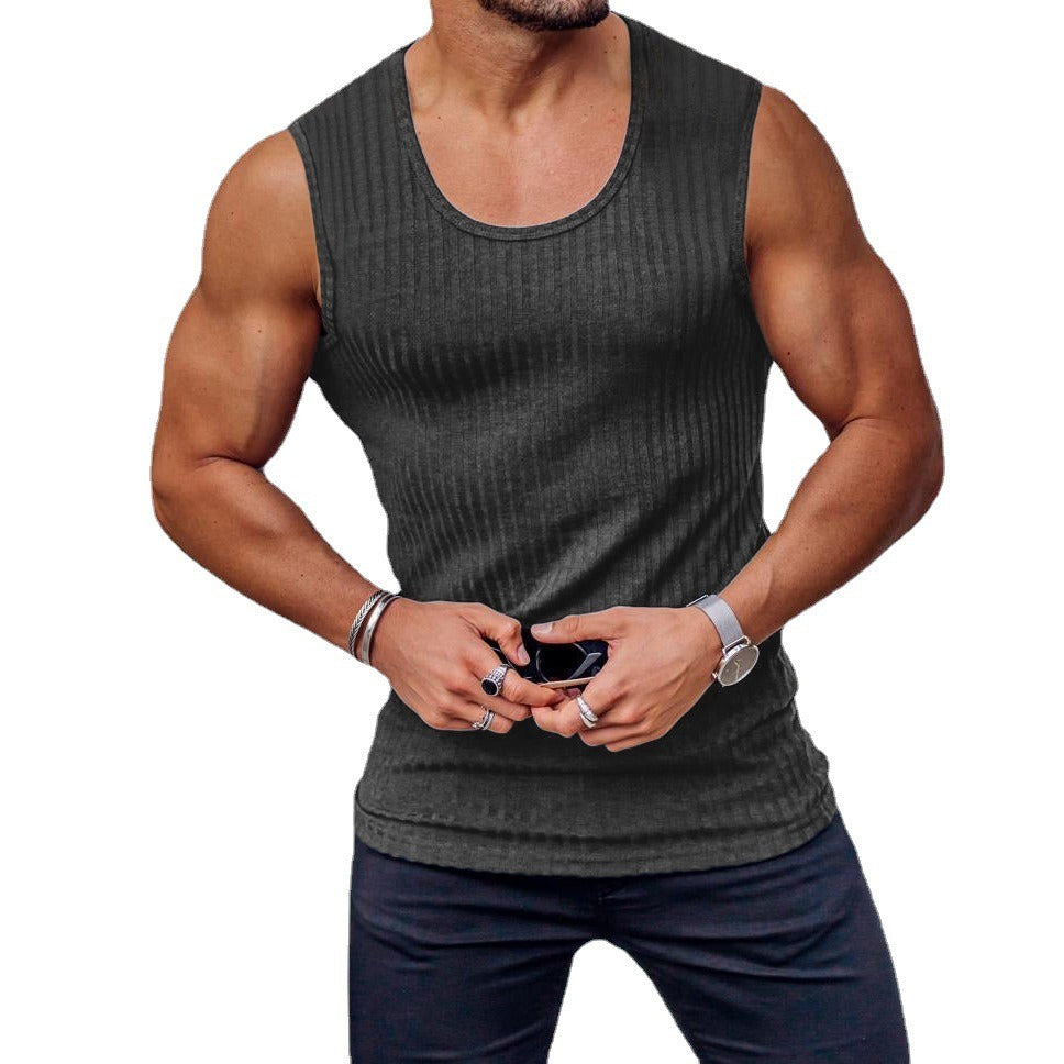 Knitted Summer Tank Gentleman.Clothing