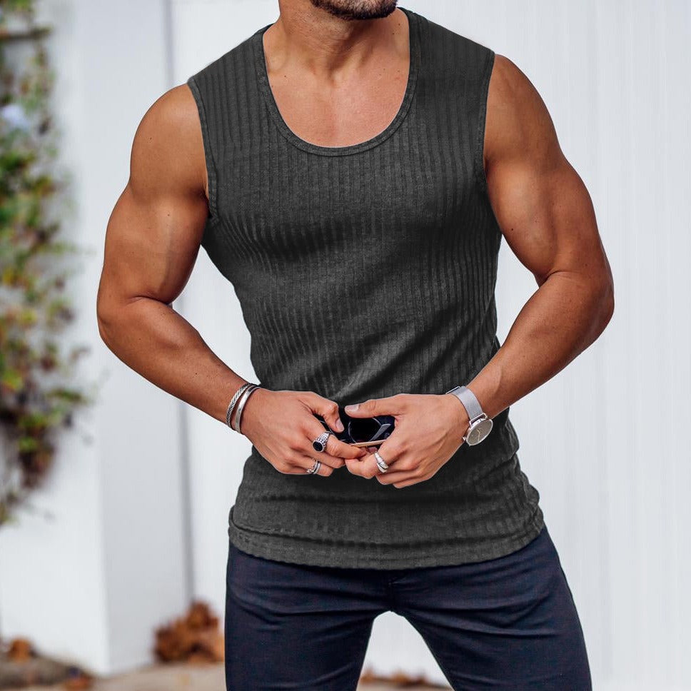 Knitted Summer Tank Gentleman.Clothing