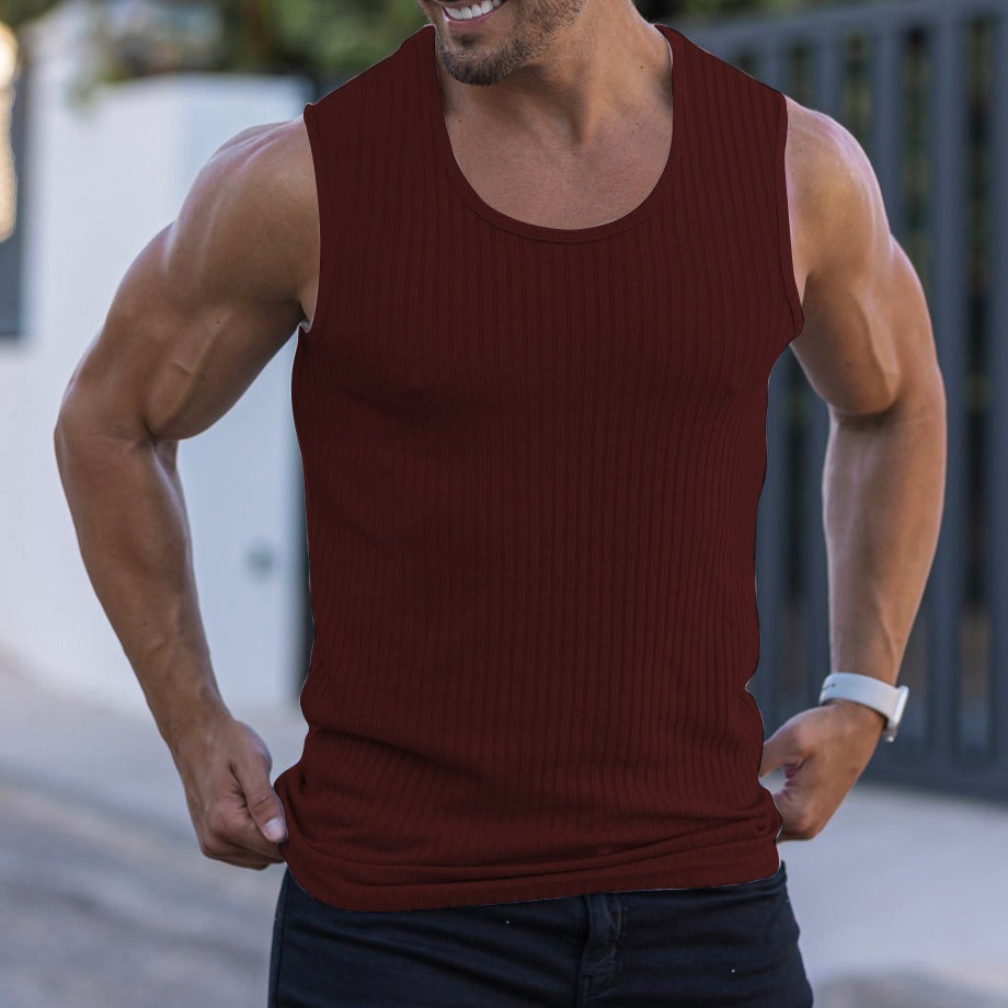 Knitted Summer Tank Gentleman.Clothing