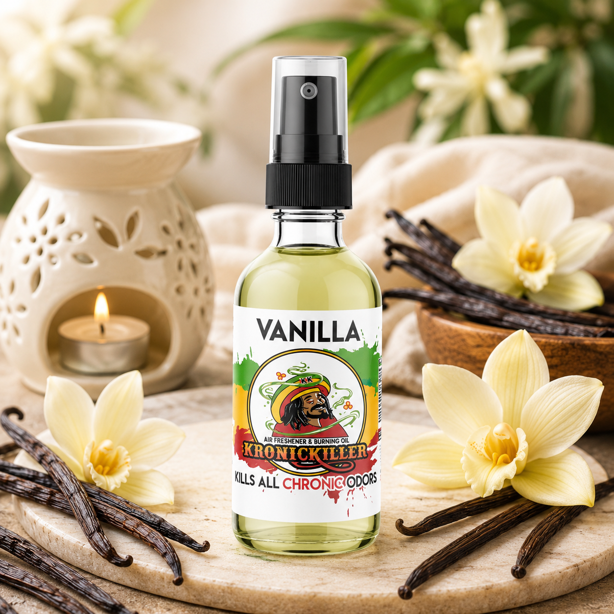 Kronickiller Vanilla Air Freshener & Burning Oil FashionMojos.com