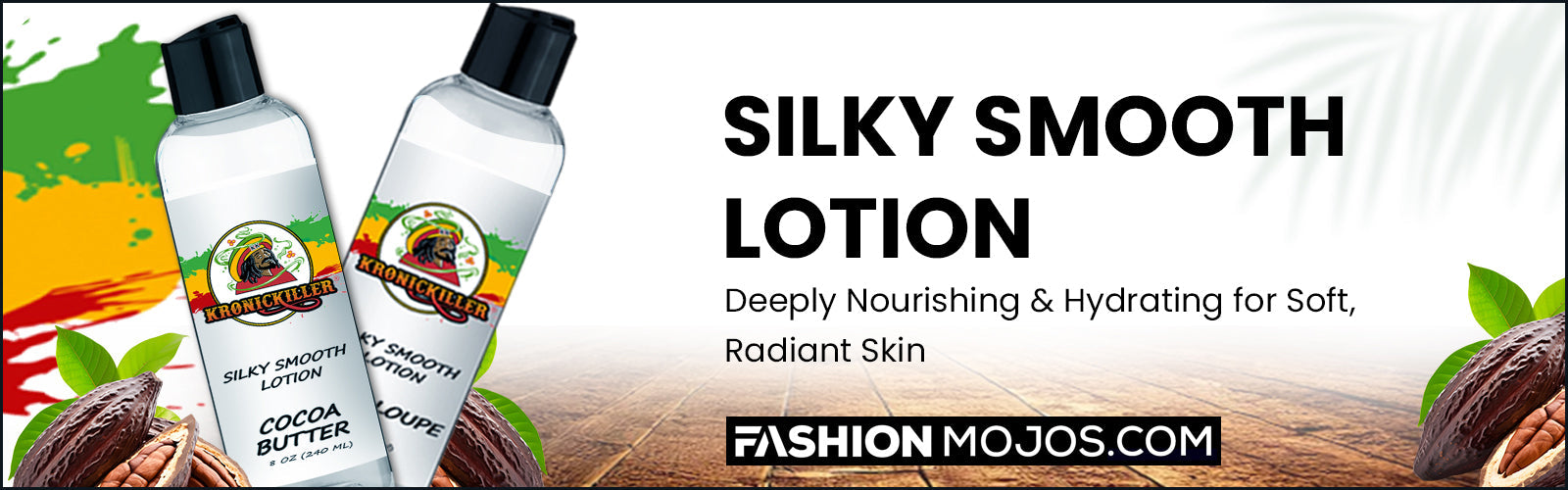 KronicKiller Cocoa Butter Lotion FashionMojos.com