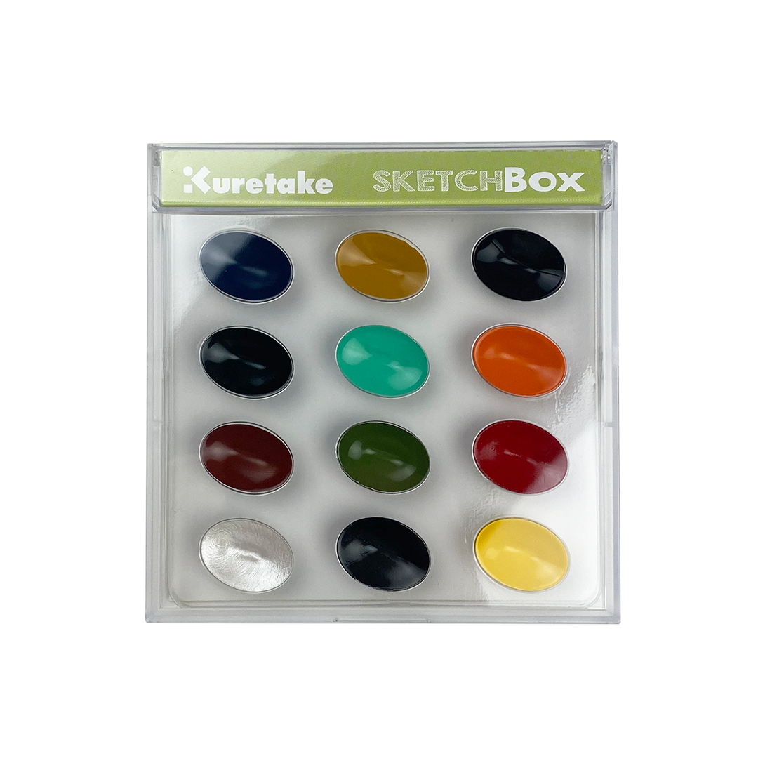 Zig Watercolor Custom Palette 12 colors ShopSketchBox