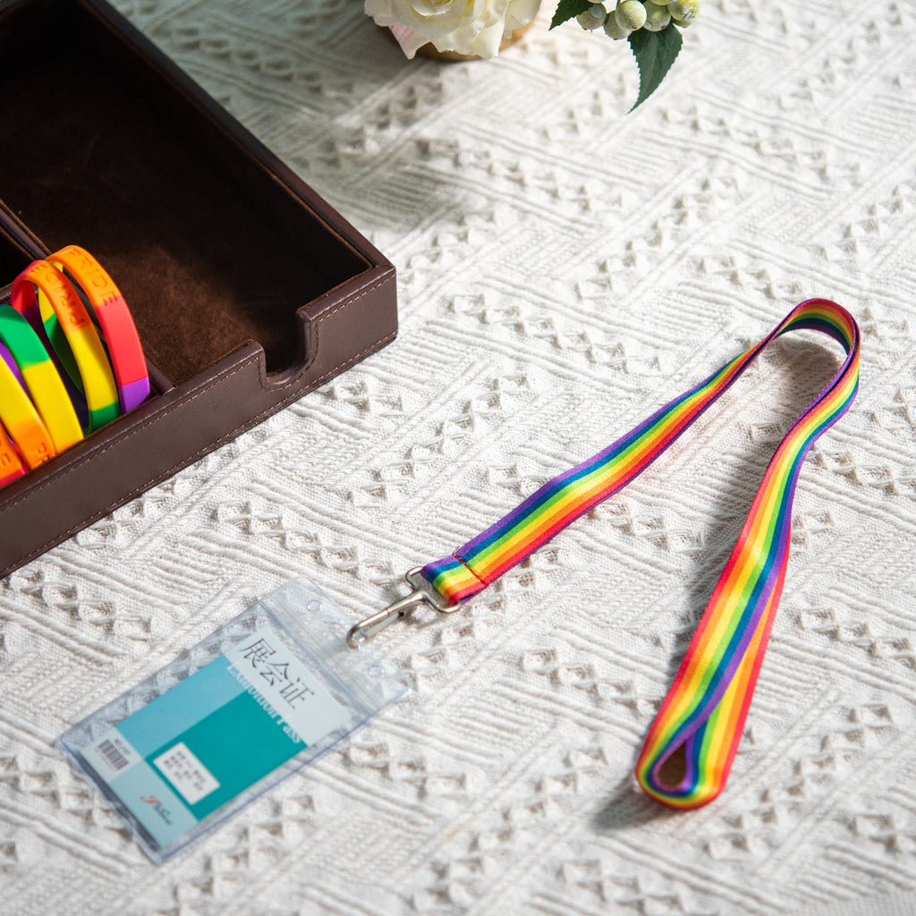Rainbow Flag Lanyards The Awareness Company