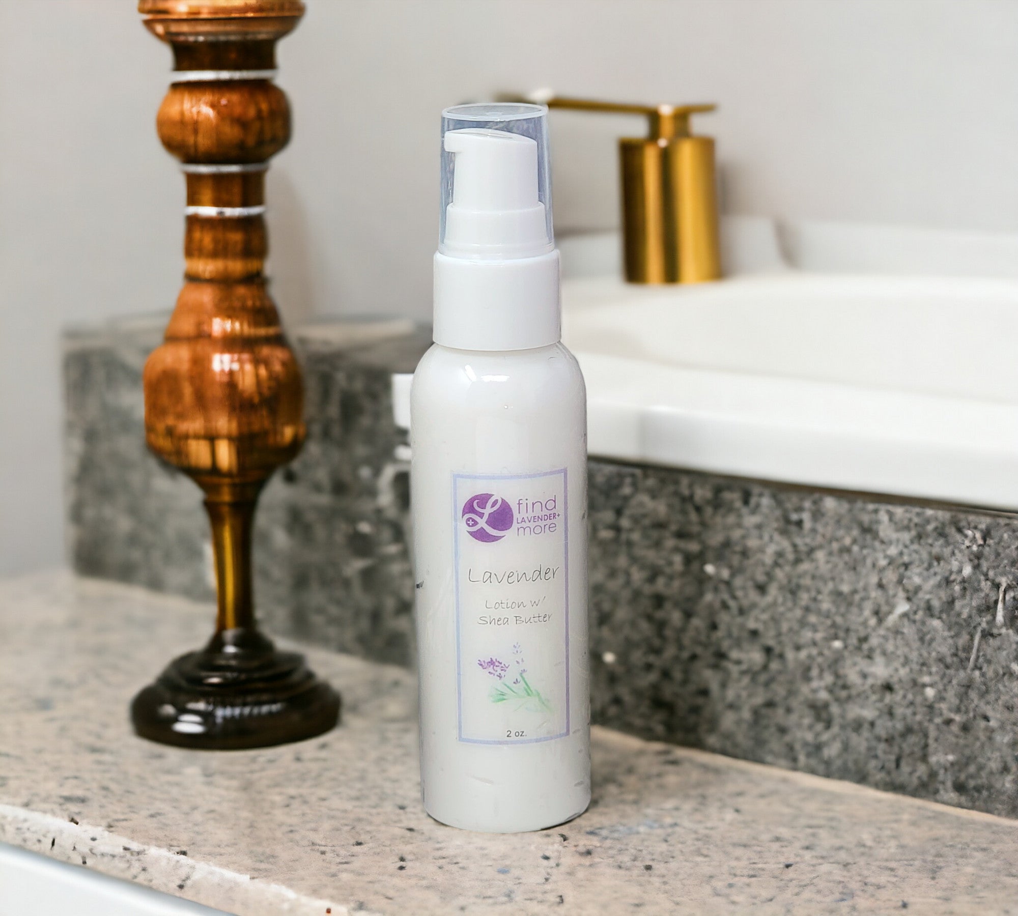 Lavender Shea Butter Lotion Natural Moisturizer Skincare Findlavender.com
