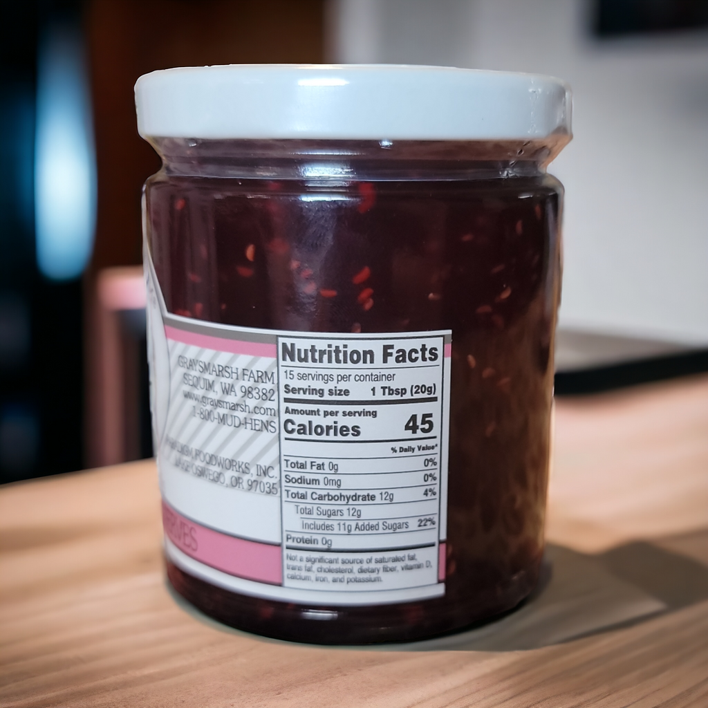 Gourmet Raspberry Lavender Preserve Jam - Herb Infused Spread Findlavender.com