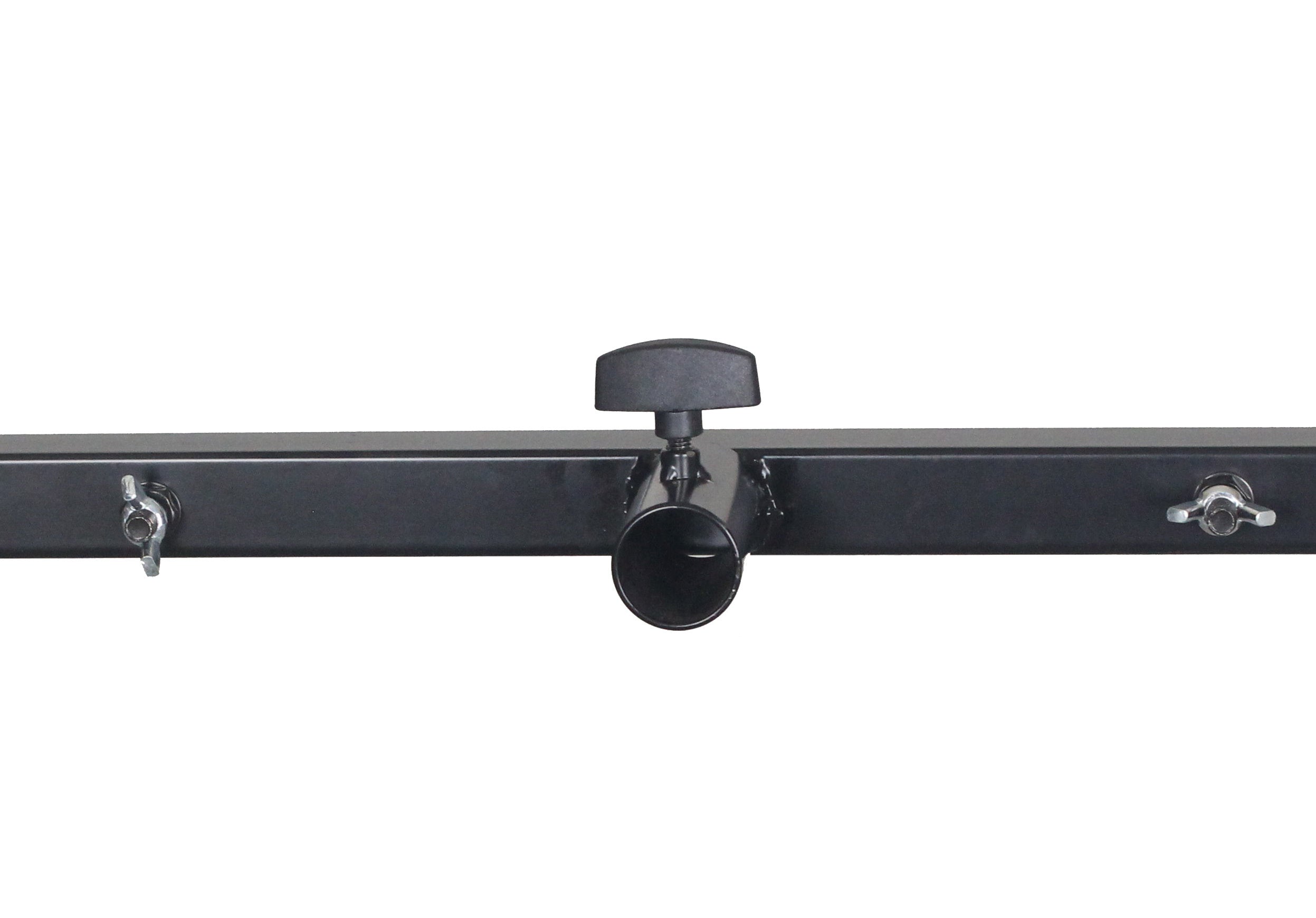 T-Bar Support for DJ Light Tripod Stands (2 Pack) | GRIFFIN Cross Bar Mount for Stage Lighting Truss System with 12 Hanging Bolts | 5FT Horizontal Trussing Kit GeekStands.com