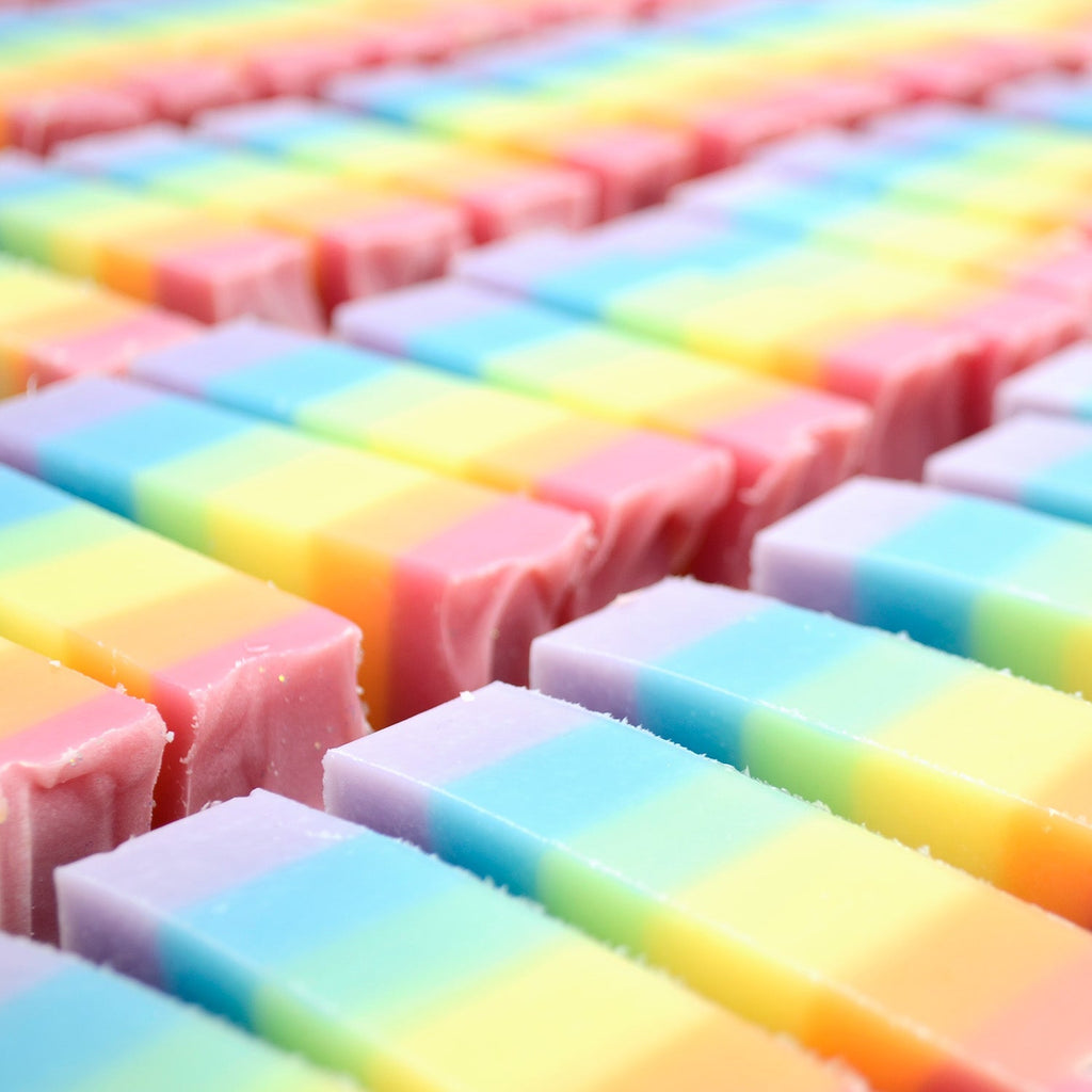LGBT+ Pride Sparkling Citrus Handcrafted Soap Mineral Springs Soap