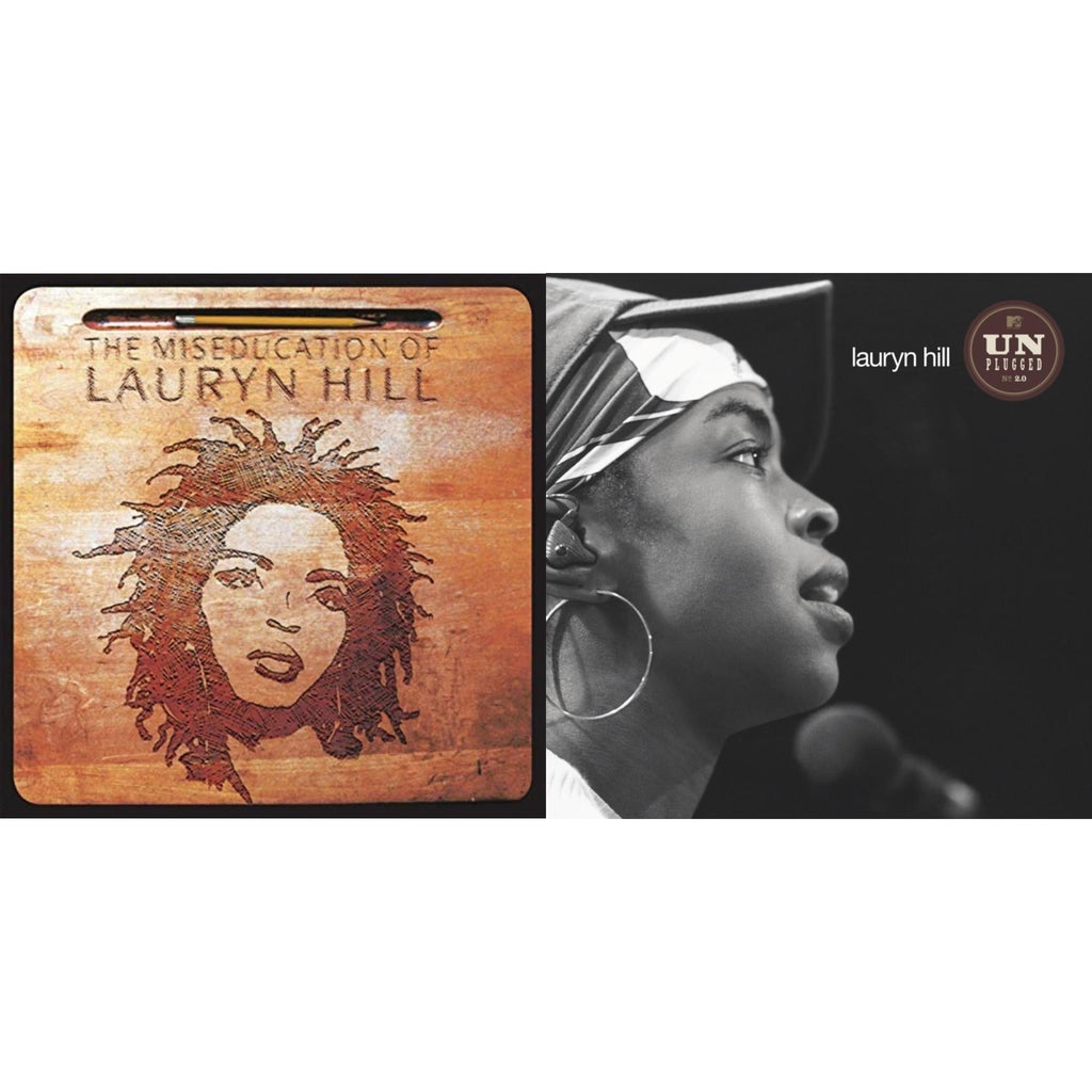 Lauryn Hill - Mtv Unplugged No. 2.0 (2 LP/140G Vinyl/Dl Insert) & Miseducation Of Lauryn Hill Bundle Music