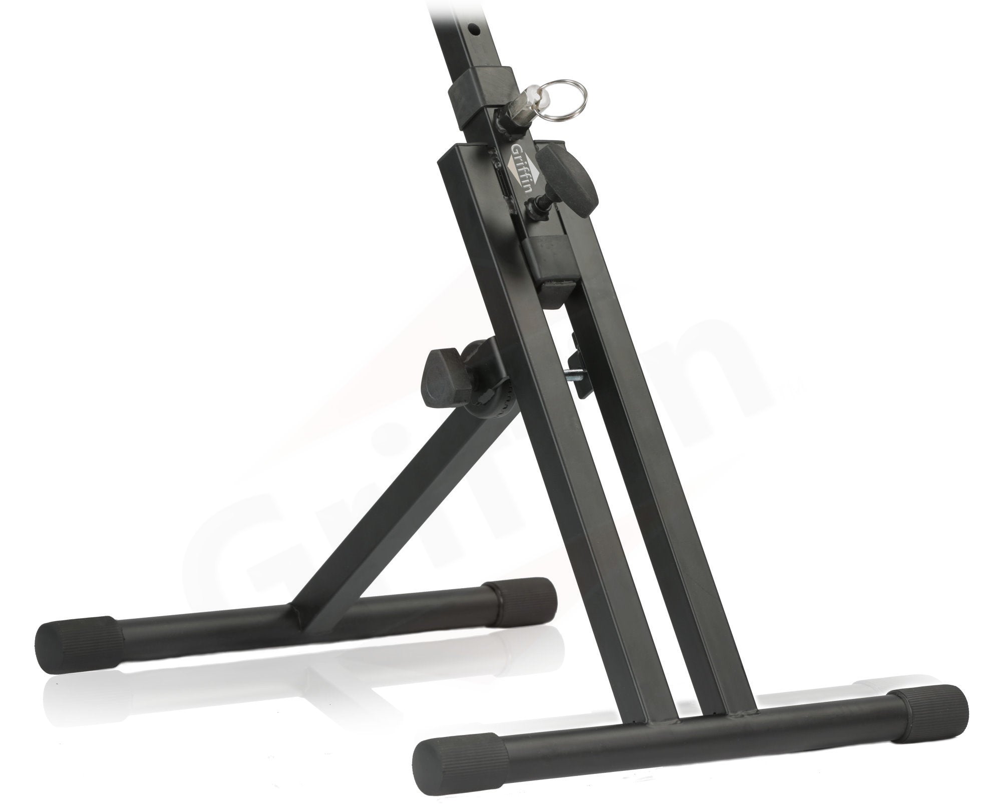 Guitar Combo Amplifier Stand by GRIFFIN - PA Speaker Karaoke Monitor Holder - Low Profile Pro-Audio Amp Tilt Back Mount Stand for Speaker Cabinet GeekStands.com