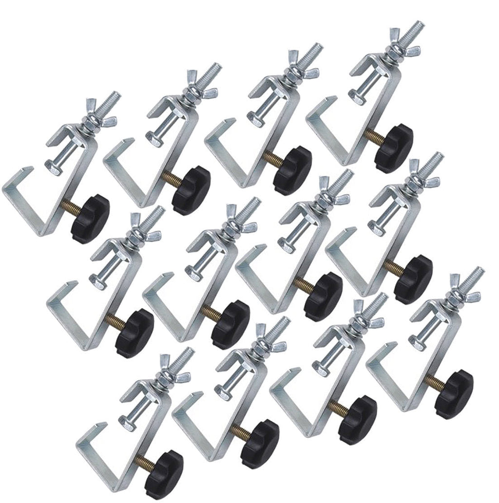 GRIFFIN - Crank Up Triangle Light Truss System - DJ Booth Trussing Stand Kit for Light Cans & Speakers - Pro Audio Lighting Stage Platform Package GeekStands.com