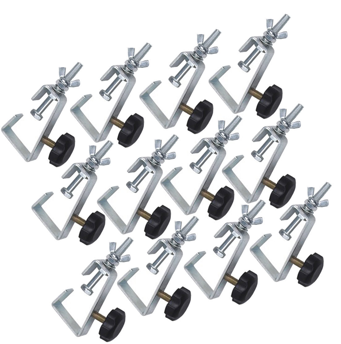 GRIFFIN - Crank Up Triangle Light Truss System - DJ Booth Trussing Stand Kit for Light Cans & Speakers - Pro Audio Lighting Stage Platform Package GeekStands.com