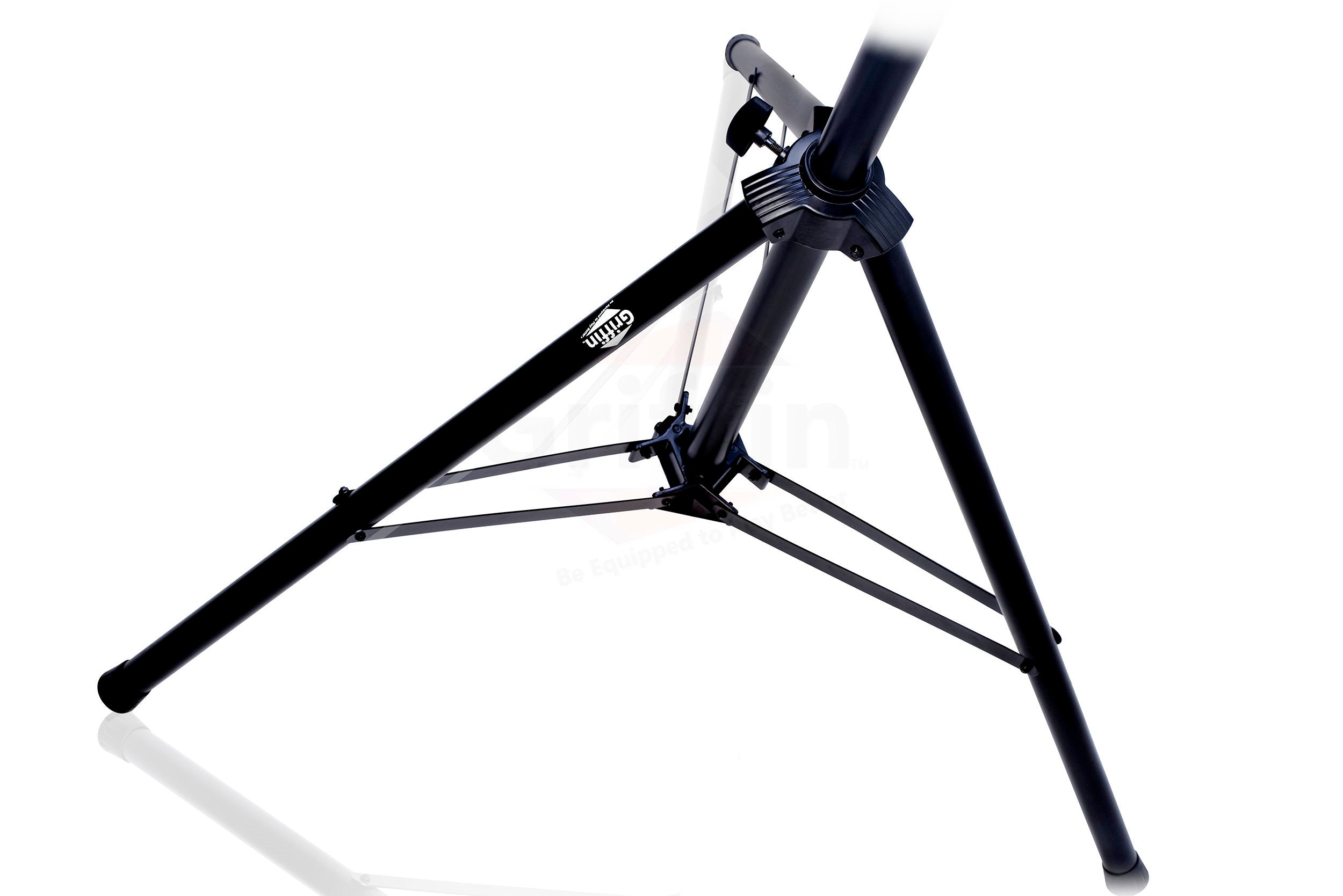Crank Up Light Stands (2 Pack) Stage Lighting Truss System by GRIFFIN - Portable Speaker Tripod Platform Rig - Adjustable Trussing DJ Booth Kit, T Bar GeekStands.com