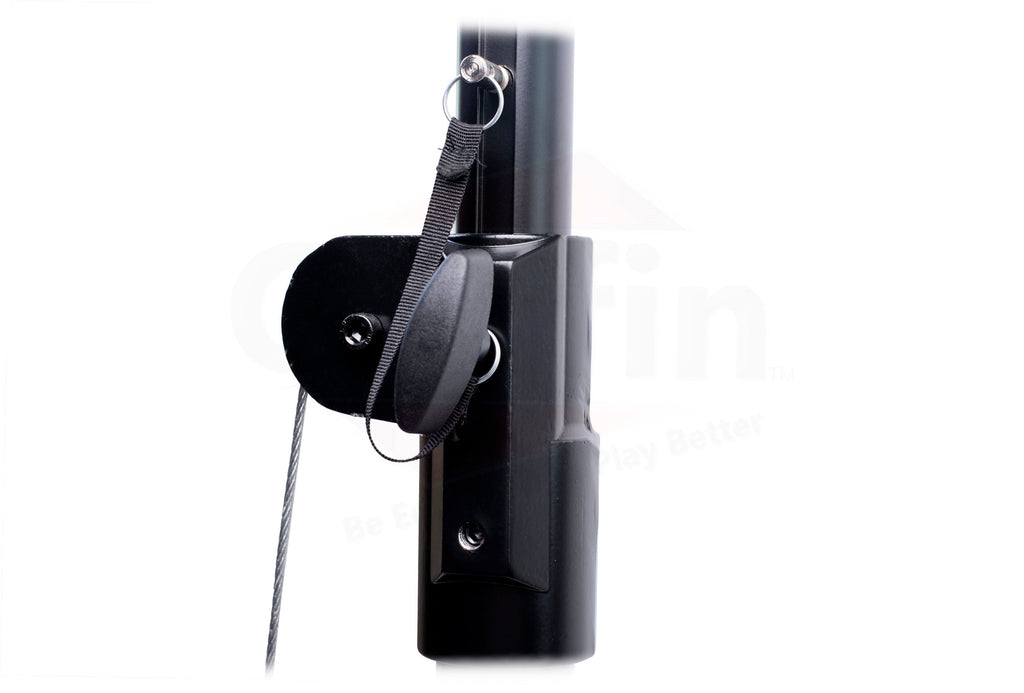 Crank Up Light Stands (2 Pack) Stage Lighting Truss System by GRIFFIN - Portable Speaker Tripod Platform Rig - Adjustable Trussing DJ Booth Kit, T Bar GeekStands.com