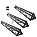 5Ft Triangle Truss Extension (3-PACK) by GRIFFIN - Stage Mount Trussing Sections for DJ Booth Lighting System - Mount Light Cans & Sound Effects for Pro Audio Equipment Gear, Parties & Live Gigs GeekStands.com