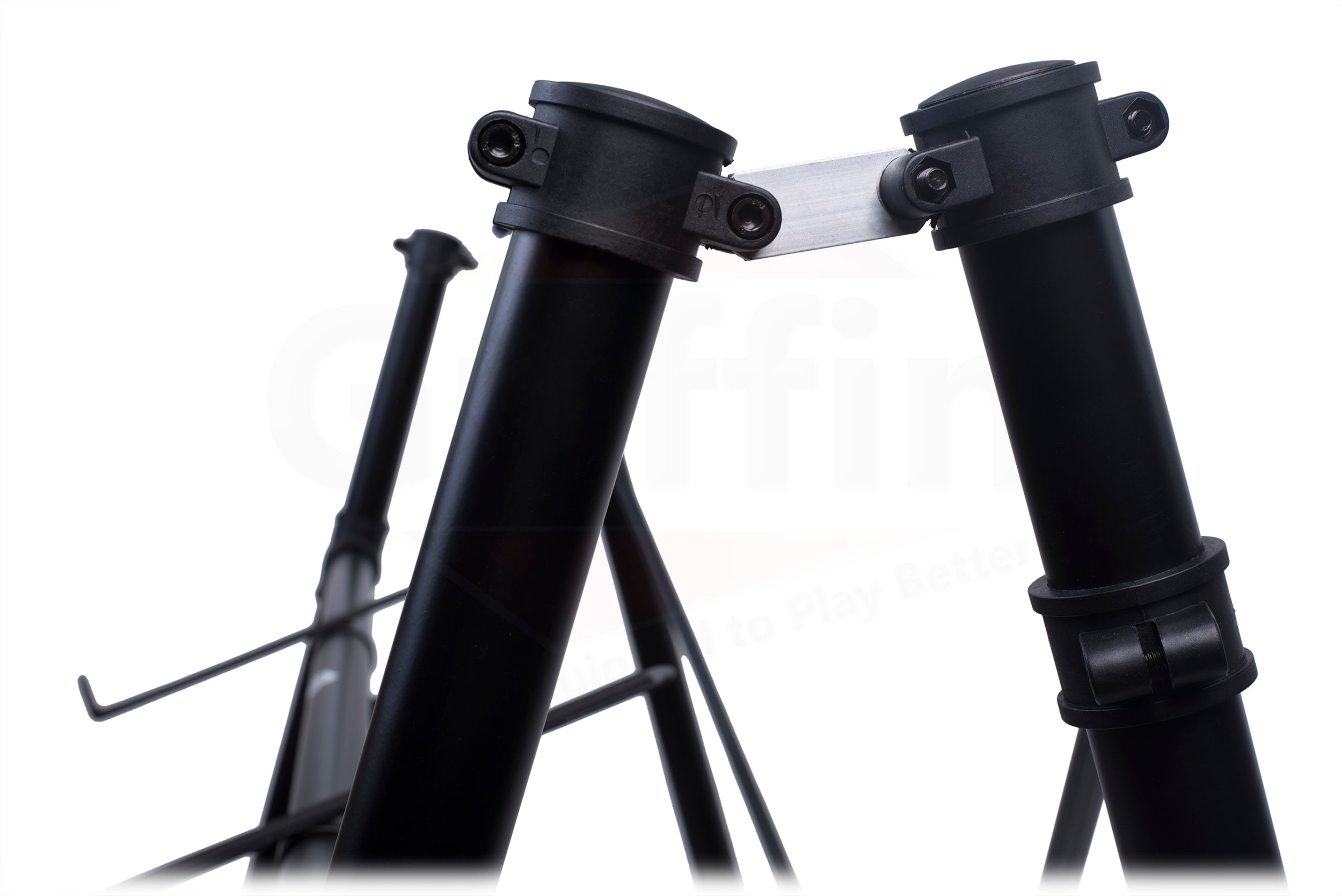 3 Tier Piano Keyboard Stand by GRIFFIN - Triple A-Frame Standing Synthesizer Mixer Workstation Platform - Pro Audio Stage Music Recording Studio Rack GeekStands.com