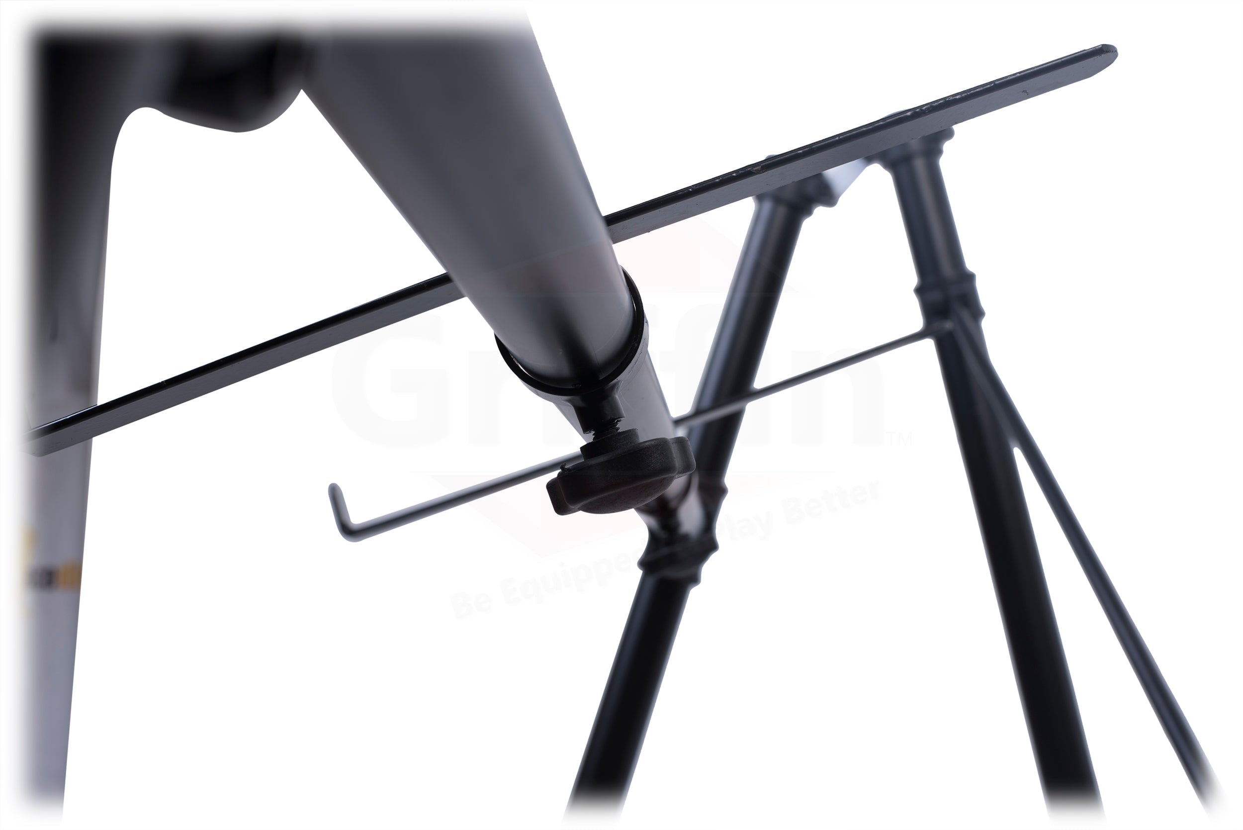 3 Tier Piano Keyboard Stand by GRIFFIN | Triple A-Frame Standing Synthesizer Mixer Workstation Platform | Pro Audio Stage Music Recording Studio Rack Hardware Holder for Digital DJ Controller & Laptop GeekStands.com