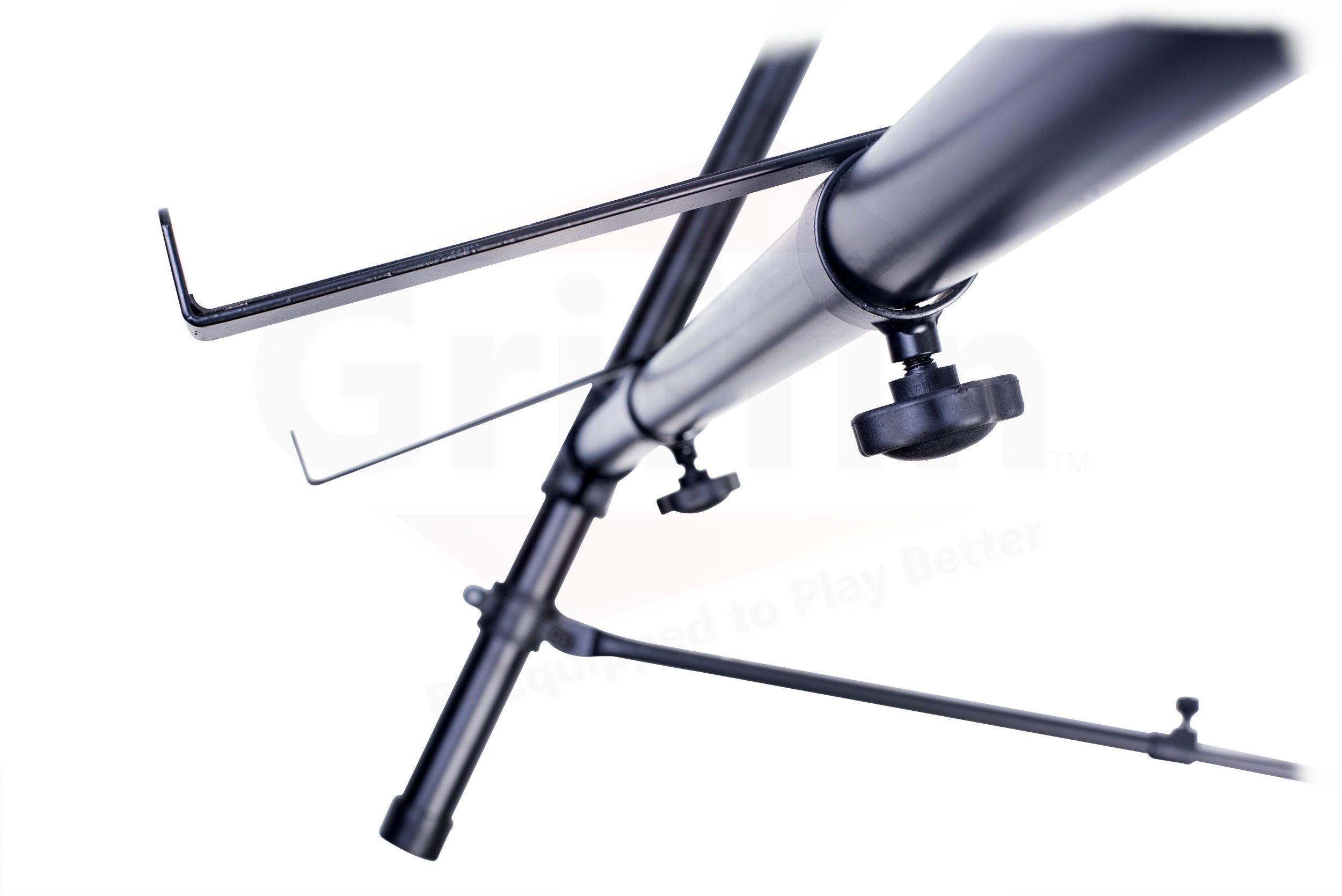 3 Tier Piano Keyboard Stand by GRIFFIN - Triple A-Frame Standing Synthesizer Mixer Workstation Platform - Pro Audio Stage Music Recording Studio Rack GeekStands.com