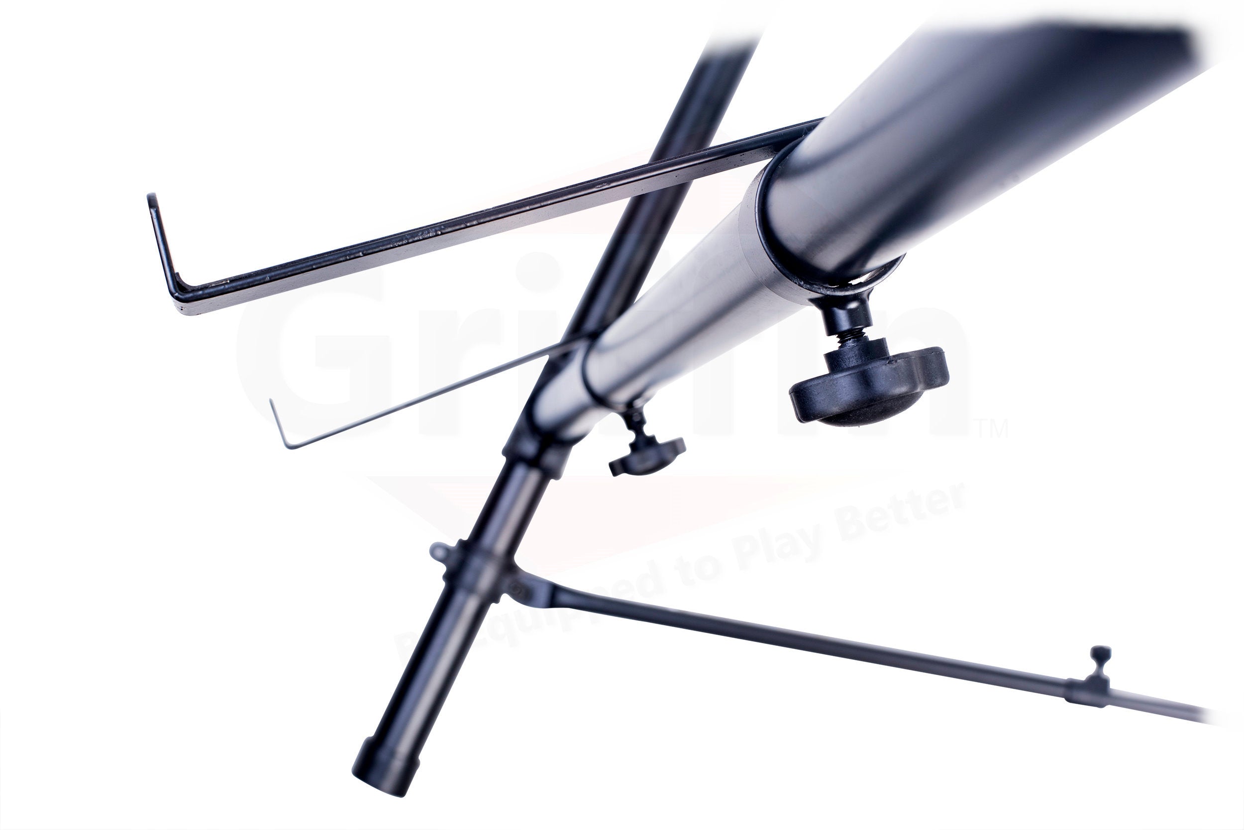 3 Tier Piano Keyboard Stand by GRIFFIN | Triple A-Frame Standing Synthesizer Mixer Workstation Platform | Pro Audio Stage Music Recording Studio Rack Hardware Holder for Digital DJ Controller & Laptop GeekStands.com