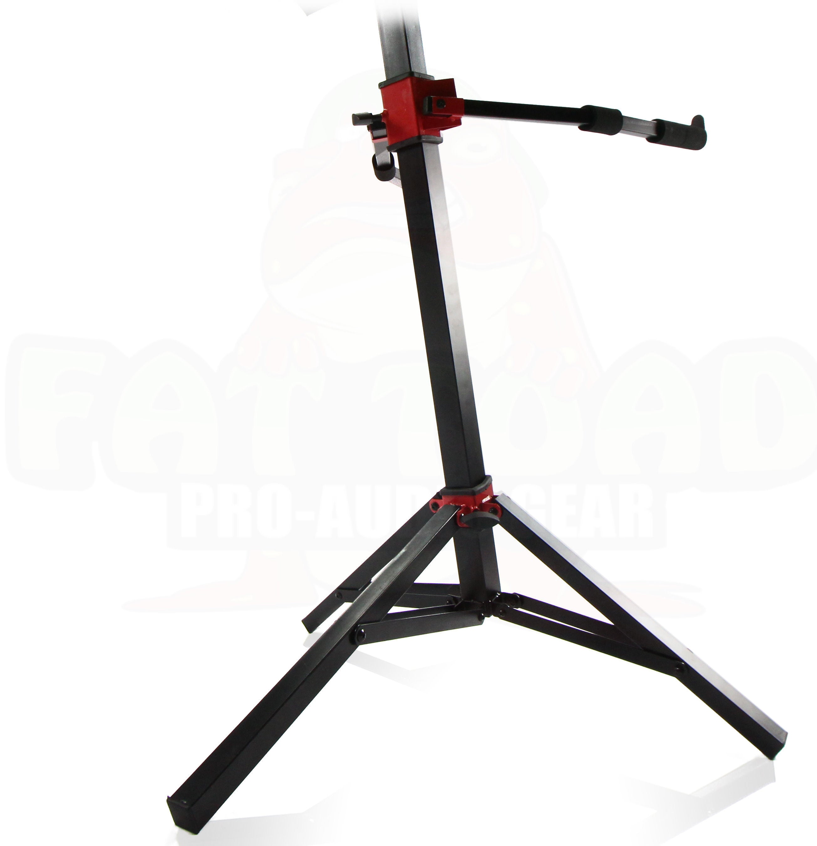 DJ Workstation Stand by FAT TOAD - 2-Tier Multiuse Sliding Piano Mount For Mixer, Digital Keyboard, MIDI Controller Tablet, Laptop Synthesizer GeekStands.com