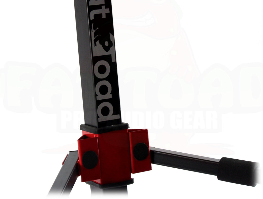 DJ Workstation Stand by FAT TOAD - 2-Tier Multiuse Sliding Piano Mount For Mixer, Digital Keyboard, MIDI Controller Tablet, Laptop Synthesizer GeekStands.com