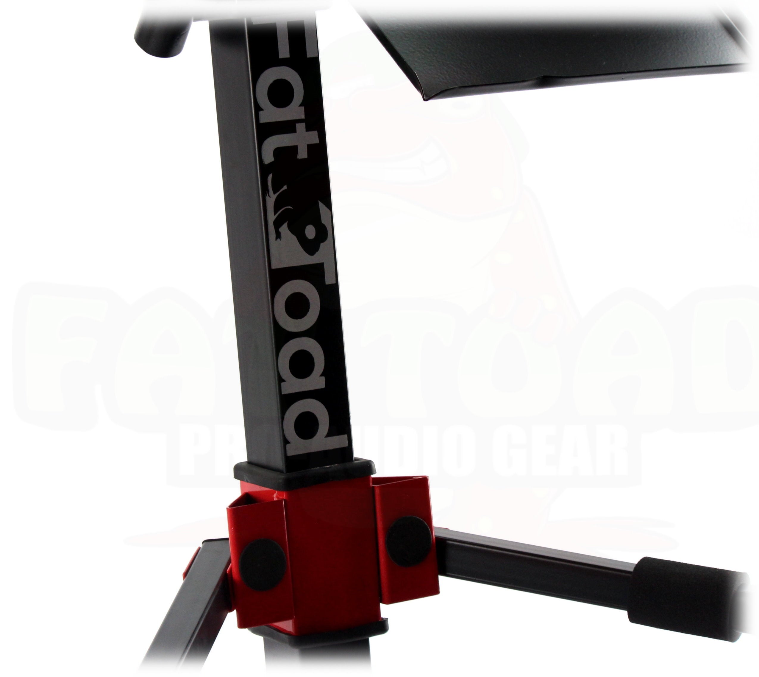DJ Workstation Stand by Fat Toad - Portable, Adjustable Stand Up For Mixer, MIDI Controller Mount, Keyboard, Laptop, Tablet, Synthesizer Table Mount (Multiuse) | Pro-Audio Stage Performance Gear GeekStands.com
