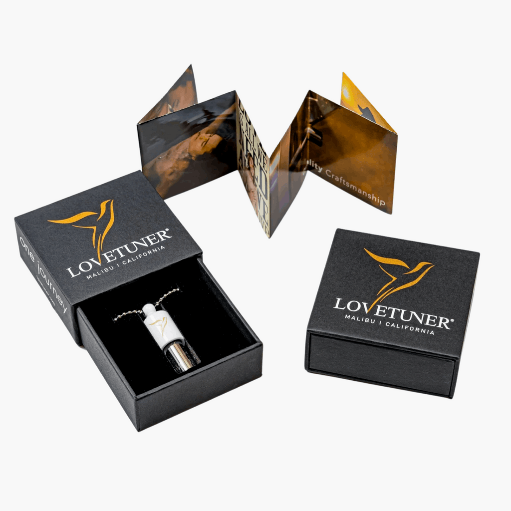 Lovetuner White 528hz Breathing & Meditation Device Lovetuner