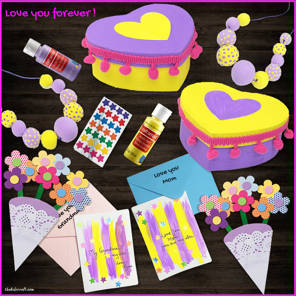 Love You Forever, Mom The Kids Craft