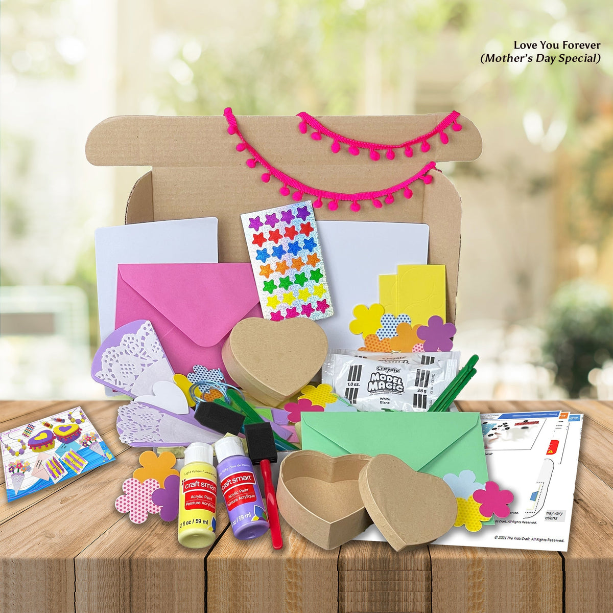 Love You Forever, Mom The Kids Craft
