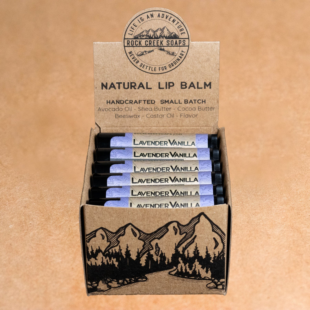 LIP  BALM | Lavender Vanilla Rock Creek Soaps