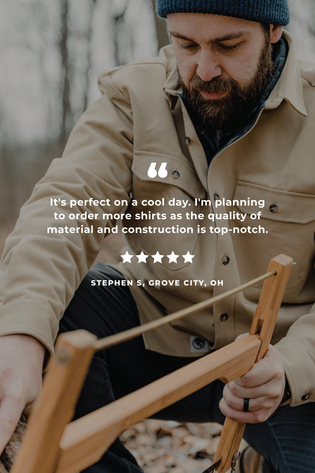 Lined Yukon Flannel Shirt Jacket, Tan MuskOx Flannels