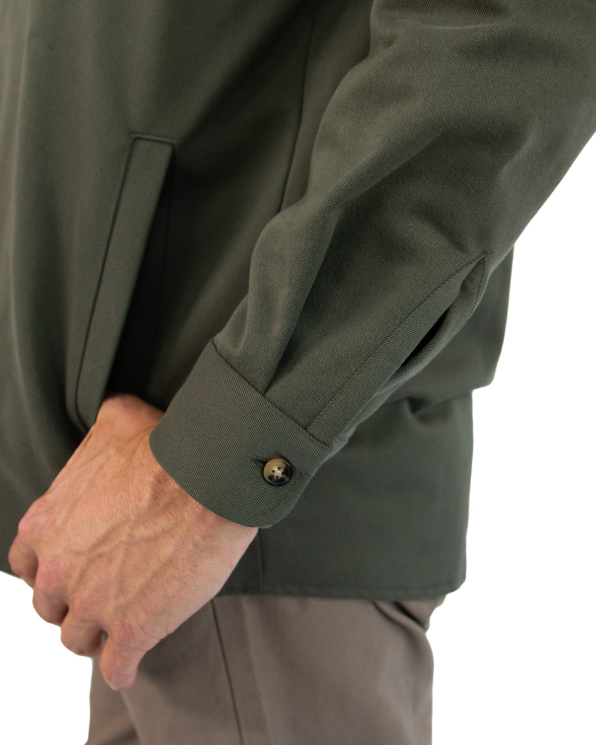 Lined Yukon Flannel Shirt Jacket, Olive MuskOx Flannels