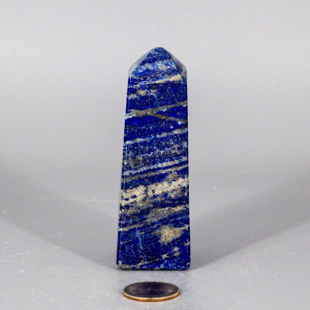 Lapis Lazuli Crystal Obelisk Tower Deep Blue Crystal Destiny