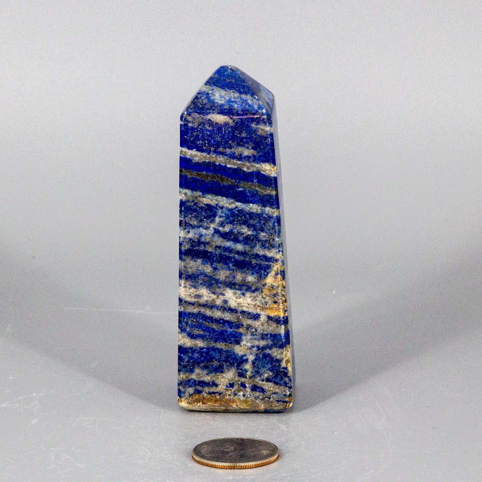 Lapis Lazuli Crystal Obelisk Tower Deep Blue Crystal Destiny