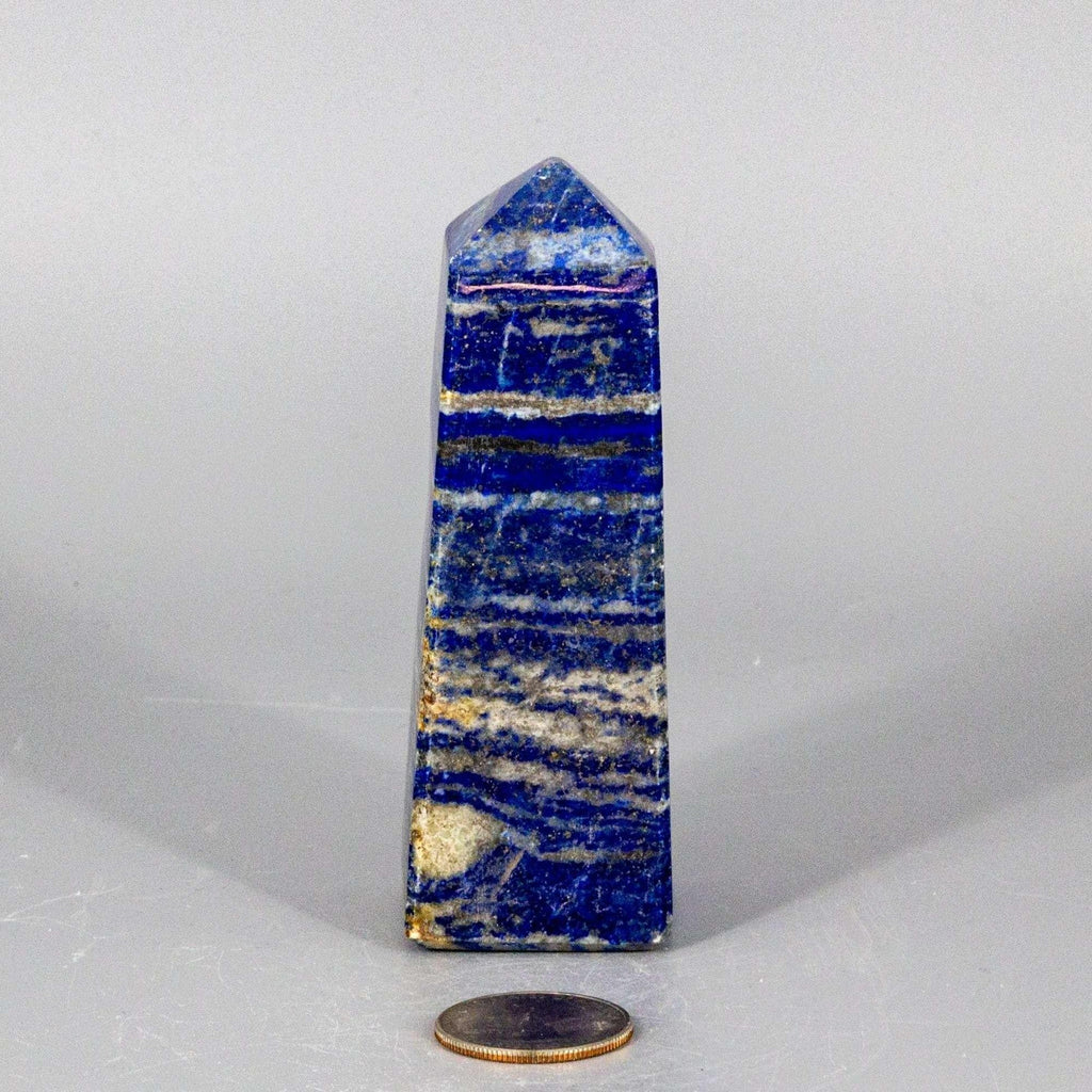 Lapis Lazuli Crystal Obelisk Tower Deep Blue Crystal Destiny