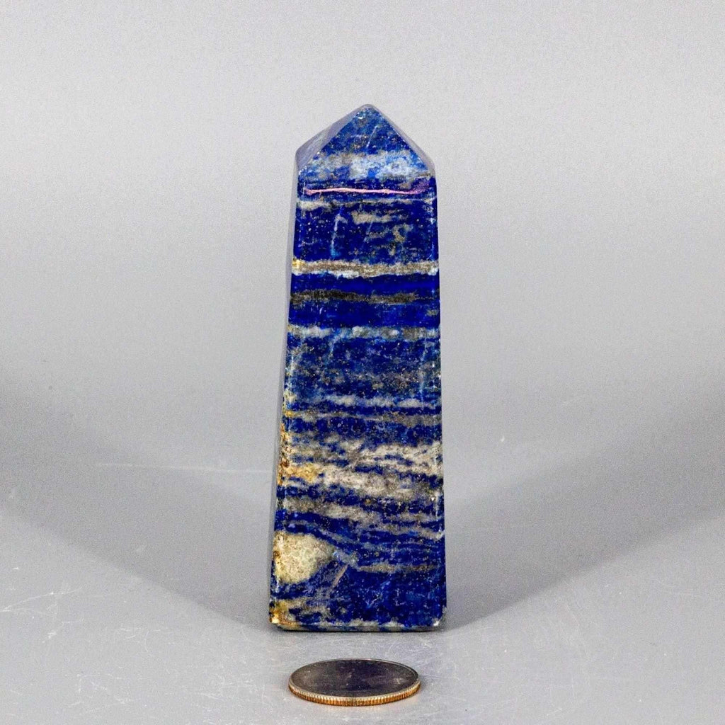 Lapis Lazuli Crystal Obelisk Tower Deep Blue Crystal Destiny