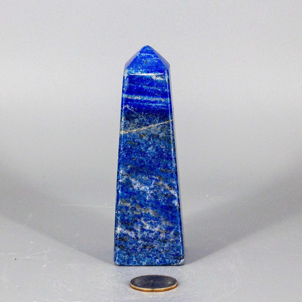 Lapis Lazuli Obelisk Tower 5.5 Inch 318g Crystal Destiny