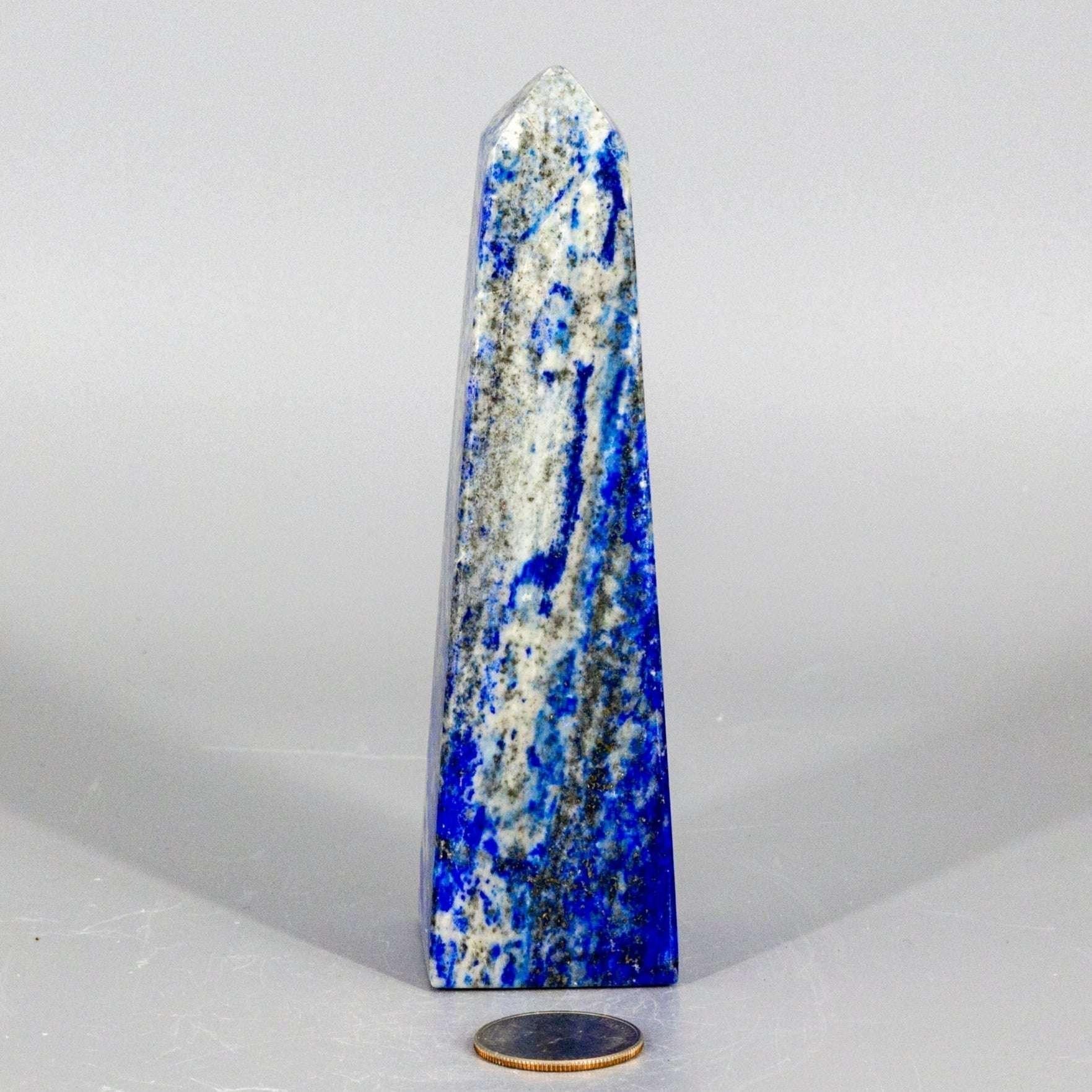 Lapis Lazuli Obelisk Tower - Large Crystal Destiny
