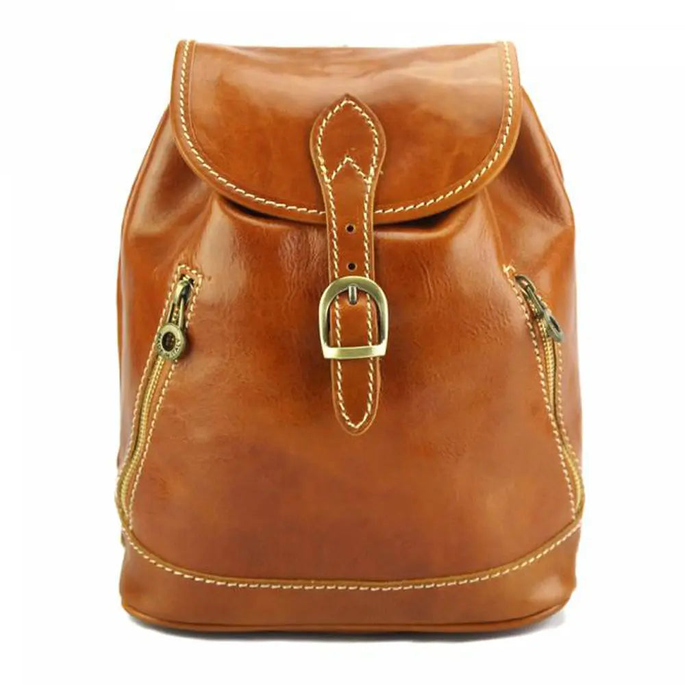 Luminosa Leather Backpack Purse FashionMojos.com