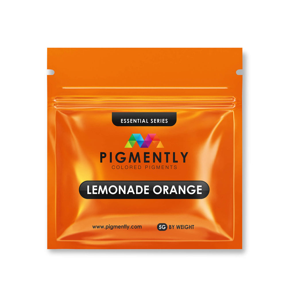 Lemonade Orange Epoxy Powder Pigment UltraClear Epoxy