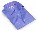 Levinas Contrast Collar Button-Up Shirt //  - Contemporary Fit - contrast  trimming - final sale LEVINAS® Official