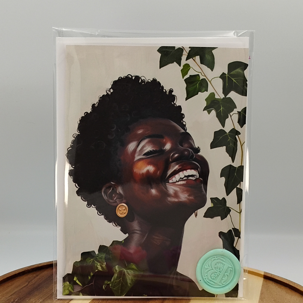 Gratitude Greeting Card | Lift Me Up & Bring Me Joy Black Magic Social Club