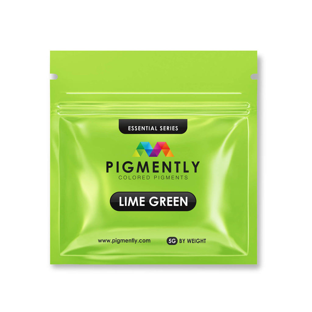 Lime Green Epoxy Powder Pigment UltraClear Epoxy