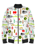 Limited Edition Jacket Manhattan Mosaic Sunset – BYMANYC ® New York BYMANYC ® New York
