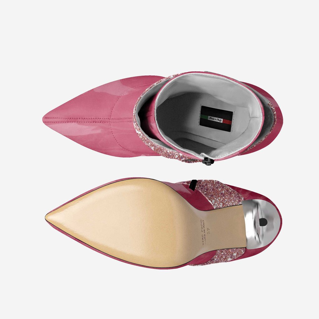 Limited Edition Vegan Stiletto Boots BYMANYC ® New York Futurista Black BYMANYC ® New York