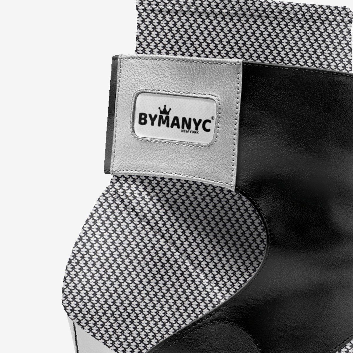 Limited Edition Vegan Stiletto Boots BYMANYC® New York Futurista Onyx BYMANYC ® New York