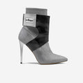 Limited Edition Vegan Stiletto Boots BYMANYC® New York Futurista Onyx BYMANYC ® New York
