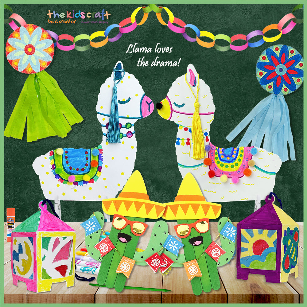 Llama loves the Drama! The Kids Craft